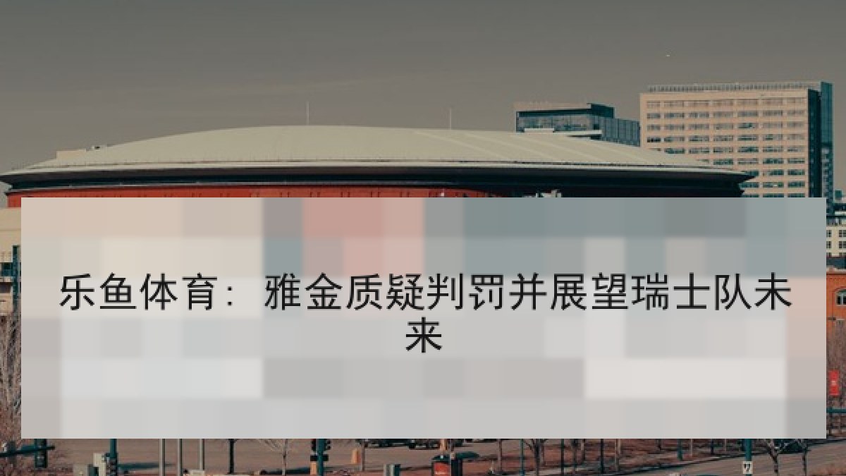 乐鱼体育: 雅金质疑判罚并展望瑞士队未来