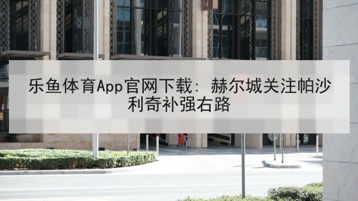 乐鱼体育App官网下载: 赫尔城关注帕沙利奇补强右路